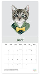 2026 Wall Calendar - Cats Cats Cats by Ryan Berkley