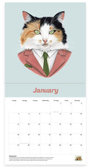 2026 Wall Calendar - Cats Cats Cats by Ryan Berkley