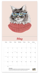 2026 Wall Calendar - Cats Cats Cats by Ryan Berkley