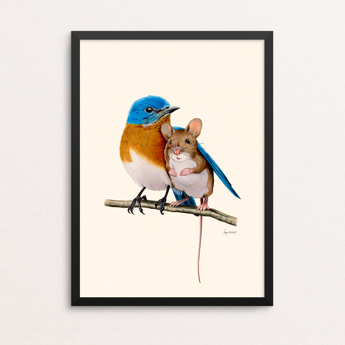 I Am Here - Nothing But Hugs Print I Am Here - Nothing But Hugs Print