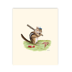 Chipmunk Athlete - The Enthusiasts Print