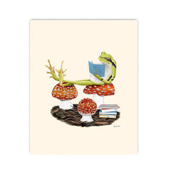 Frog Reader - The Enthusiasts Print
