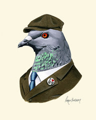 Pigeon Art Print - NYC Pigeon