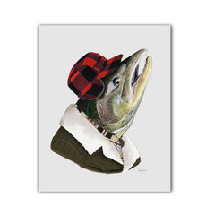 Fish Art Print - Salmon