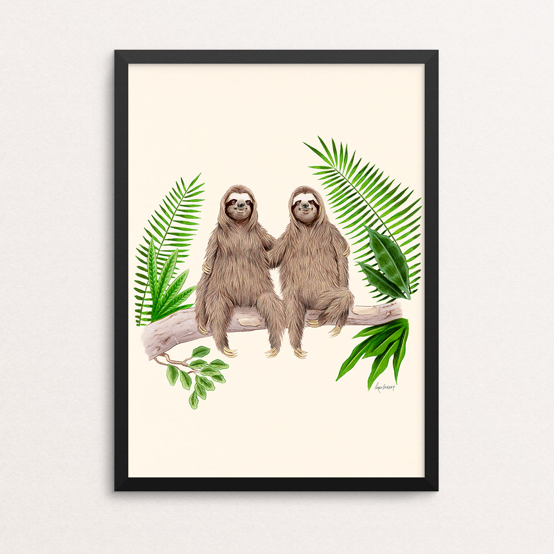 We Belong - Nothing But Hugs Print We Belong - Nothing But Hugs Print