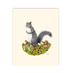 Squirrel Forager - The Enthusiasts Print