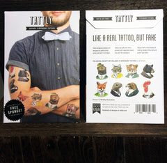 Temporary Tattoos - Animal Society Pack by Tattly