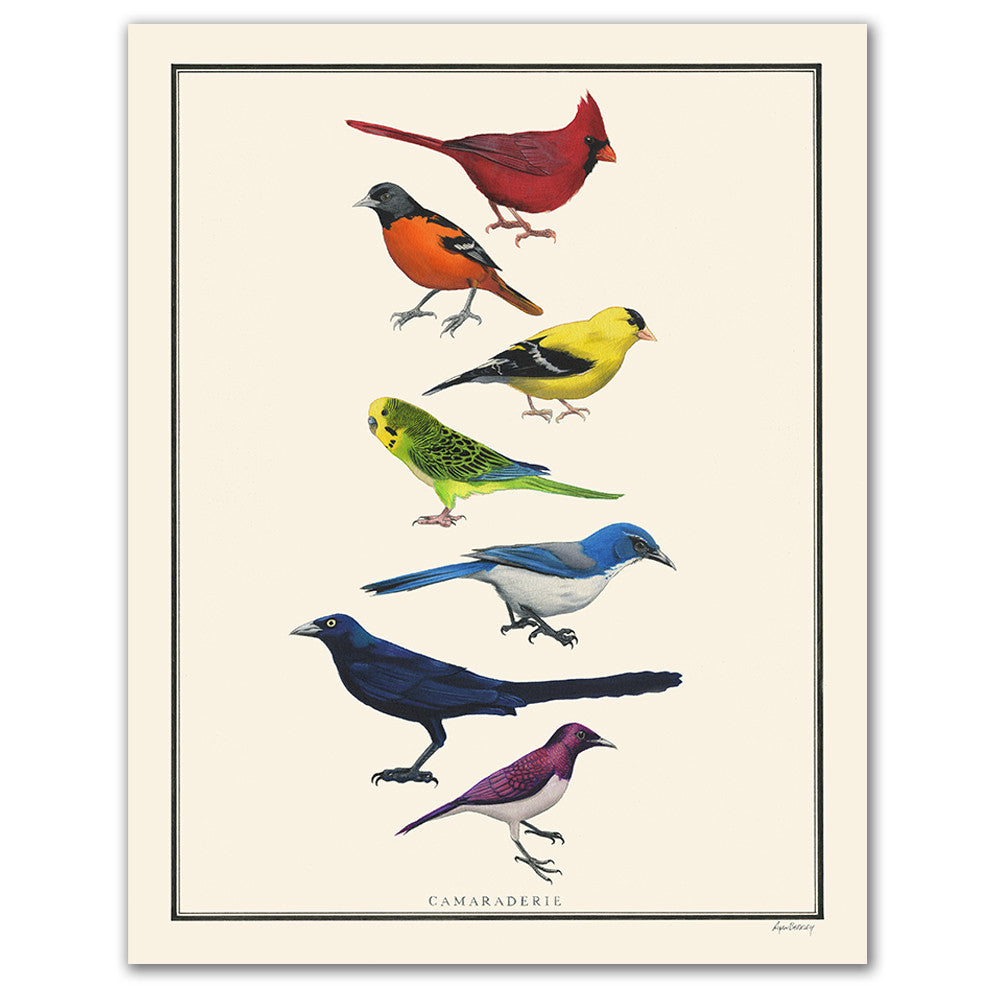 Camaraderie - Natural Values Print Camaraderie - Natural Values Print
