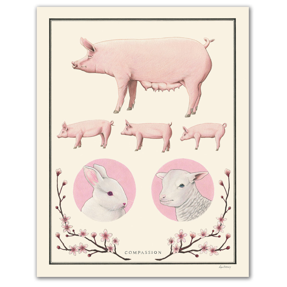 Compassion - Natural Values Print Compassion - Natural Values Print