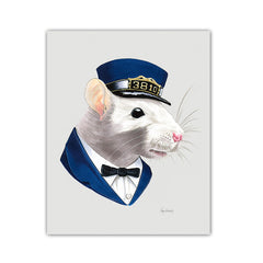 Rat art print