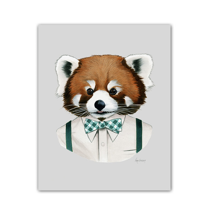 Red Panda art print Red Panda art print