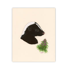 Skunk / Skunk Weed - Naked Animals Print