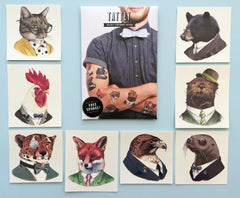 Temporary Tattoos - Animal Society Pack by Tattly