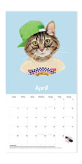2027 Wall Calendar - Retro Animals