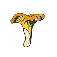 Enamel Pin - Chanterelle Mushroom