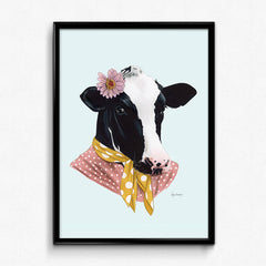 Cow Art Print