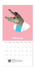 2027 Wall Calendar - Retro Animals
