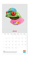 2027 Wall Calendar - Retro Animals