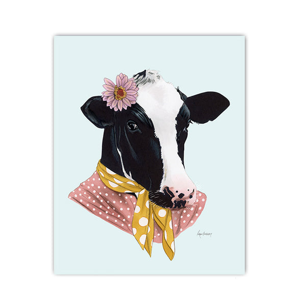 Cow Art Print