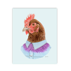 Sassy Hen art print