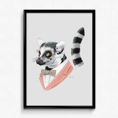 Lemur Art Print