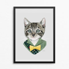 Scout Kitten Art Print