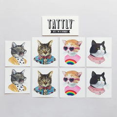 Temporary Tattoos - Cats Pack by Tattly
