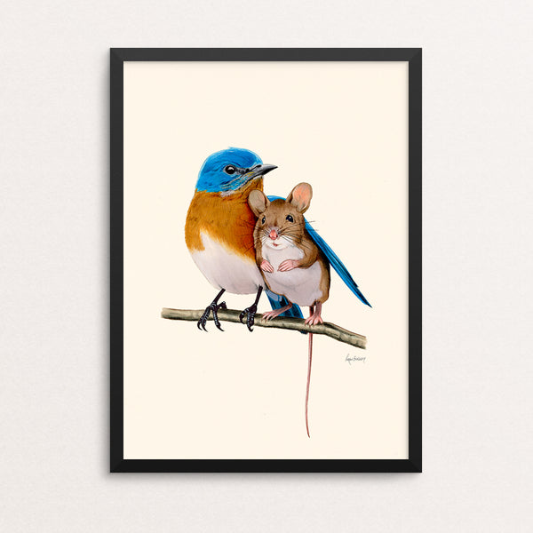 I Am Here - Nothing But Hugs Print