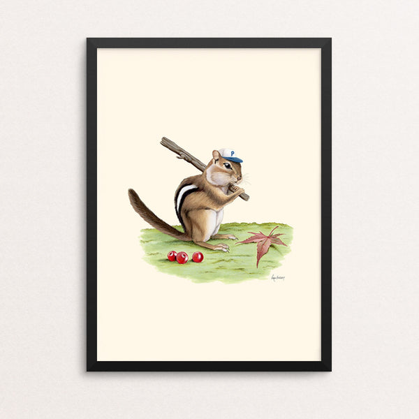 Chipmunk Athlete - The Enthusiasts Print