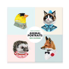 2023 Wall Calendar - Animal Portraits by Ryan Berkley