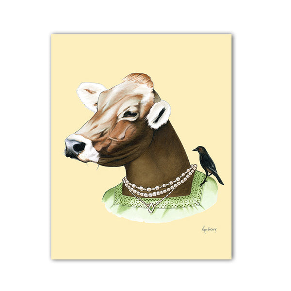 Cow Art Print