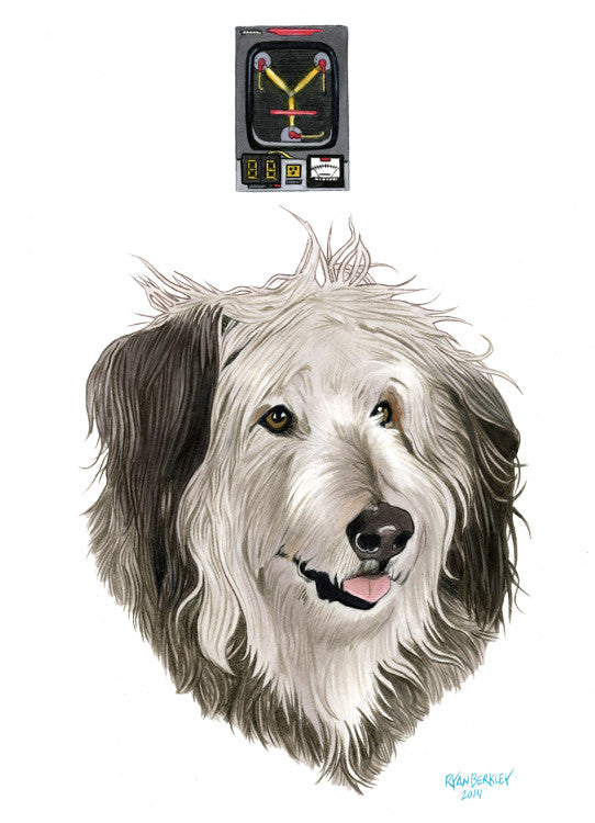 Einstein The Dog - Cinematic Fauna Limited Edition Art Print