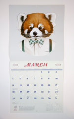 2018 Wall Calendar - Animal Portraits by Ryan Berkley