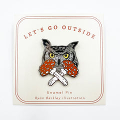 Enamel Pin - Owl Collector - The Enthusiasts