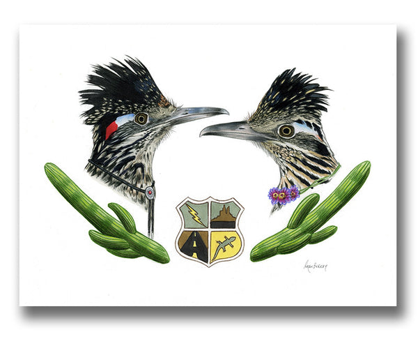 Roadrunner Bird Couple
