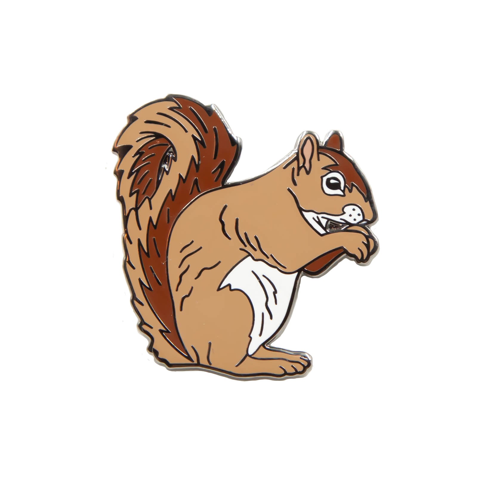 Enamel Pin - Squirrel - Natural Values
