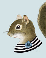 Squirrel lady Art Print