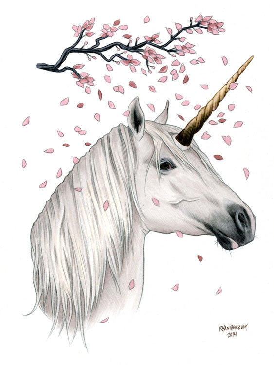 Legend Unicorn - Cinematic Fauna Limited Edition Art Print