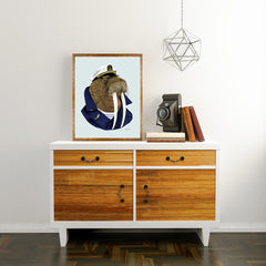 Oversized Walrus Print - 16x20 or 20x28 inches