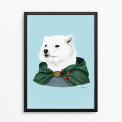 Arctic Fox Art Print
