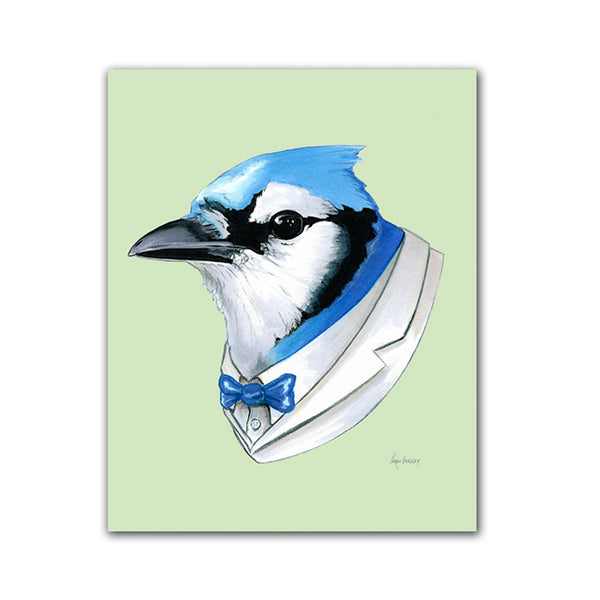 Blue Jay Art Print
