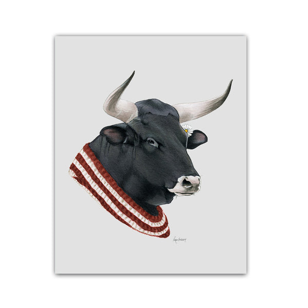 Bull Art Print