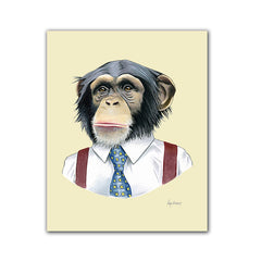 Chimpanzee Art Print