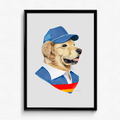 Dog Art Print - Coach Dog