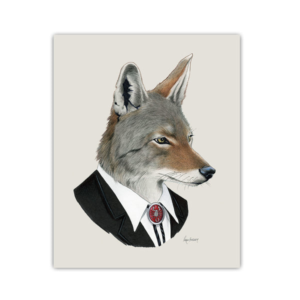 Coyote Art Print