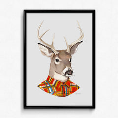 Deer Art Print - Buck