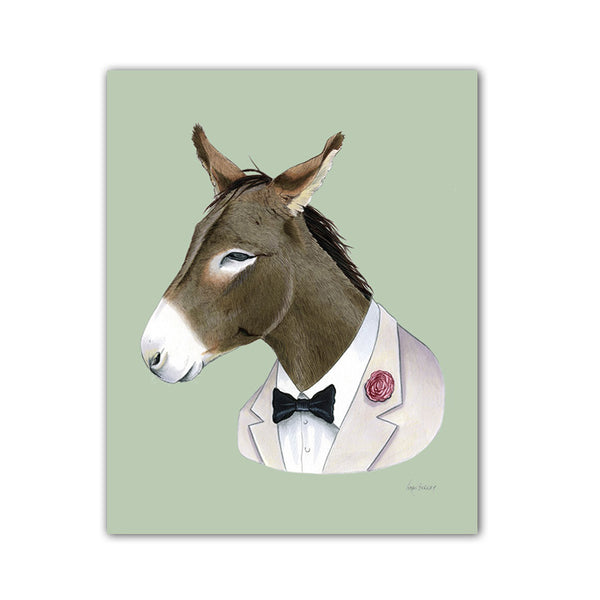 Donkey Art Print