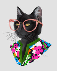 Cat art print - Fashion Cat