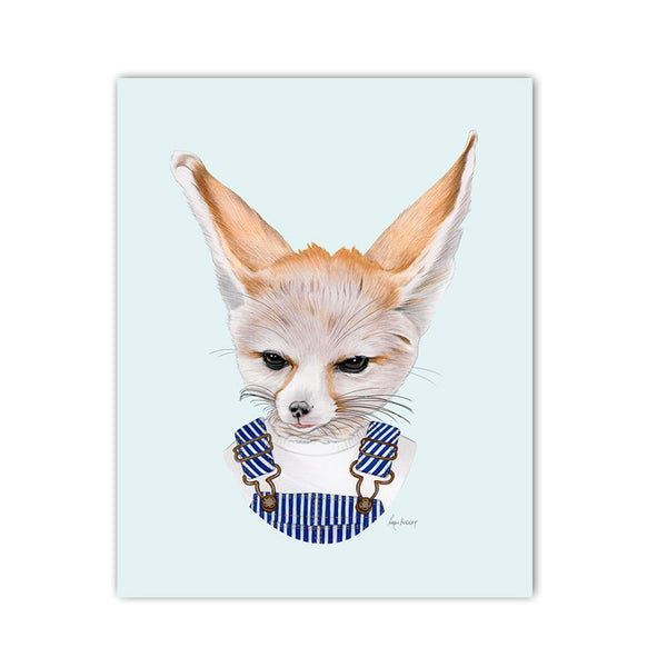 Fennec Fox Art Print
