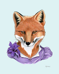 Fox Lady Art Print